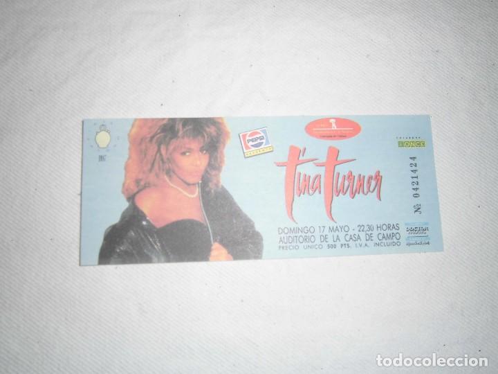 Coleccionismo: reproduccion de ediciones el mundo de entradas de Tina Turner, Bruce Springsteen,s, Juan Pau II