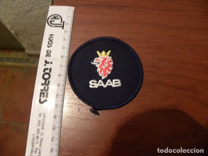 Coleccionismo: PARCHE PARA ROPA SAAB - Foto 1