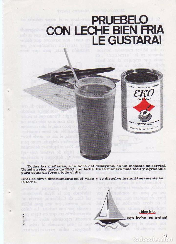 Coleccionismo: ANUNCIO PUBLICIDAD CACAO EKO