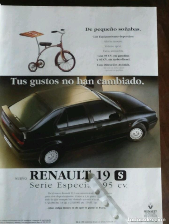 Sammeln: Publicidad automovil Renault 19 de 1993