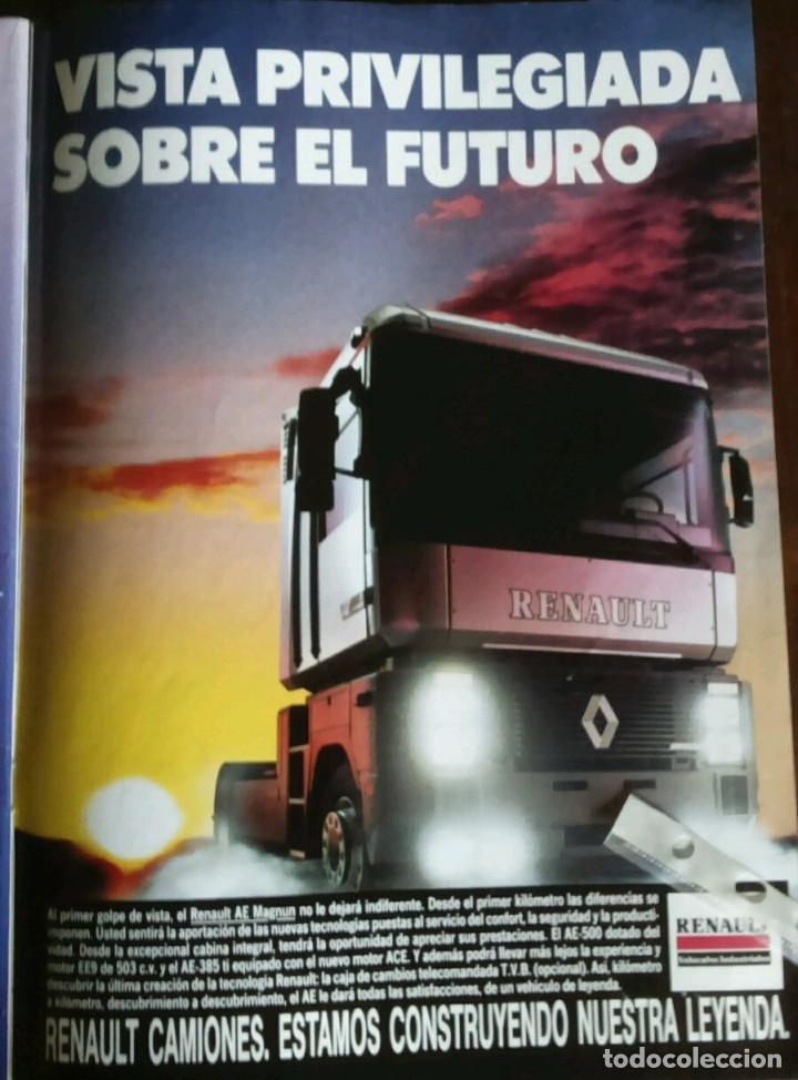 Coleccionismo: Publicidad camion truck Renault AE Magnun de 1992