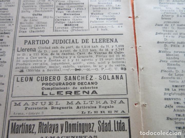 Coleccionismo: BADAJOZ 1947 - LLERENA - SALVATIERRA DE LOS BARROS - VALENCIA MOMBUEY- AZUAGA - AHILLONES -