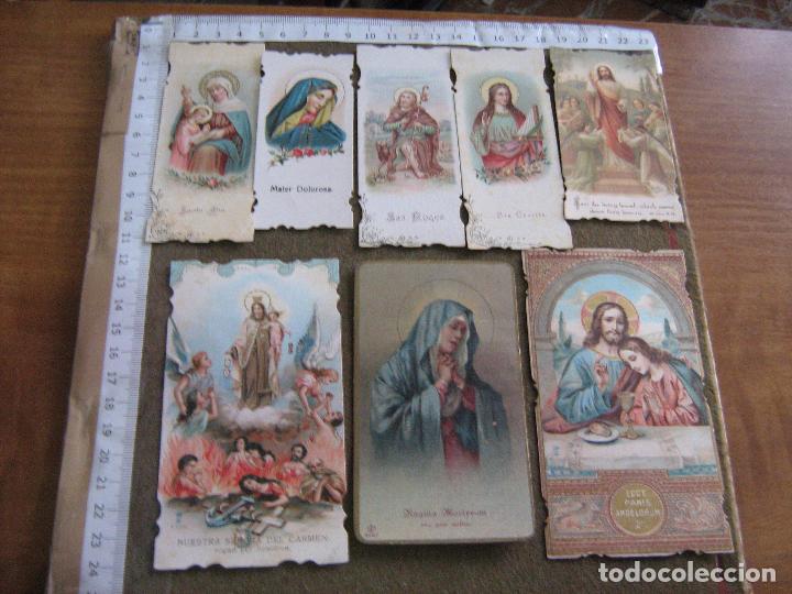 Coleccionismo: PRECIOSO LOTE CON 8 ESTAMPAS TROQUELADAS DE LOS A&Ntilde;OS 20/30