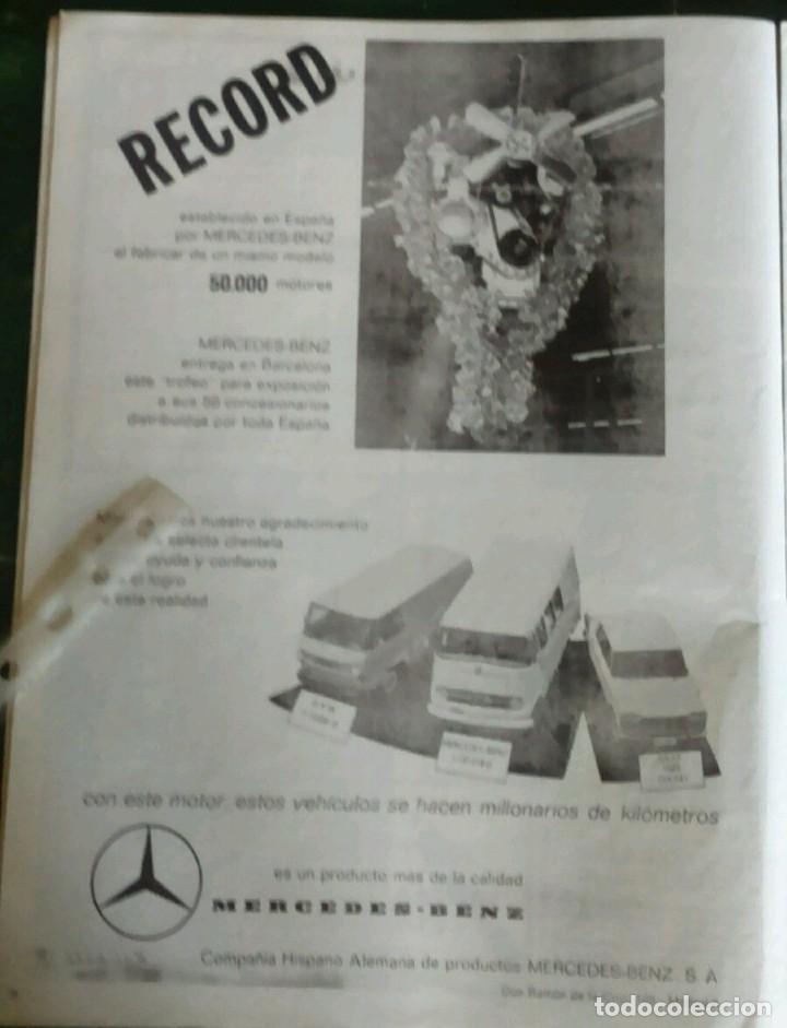 Coleccionismo: Publicidad automovil 1969 Motores Mercedes-Benz para Dkw Seat Mercedes-Benz 319