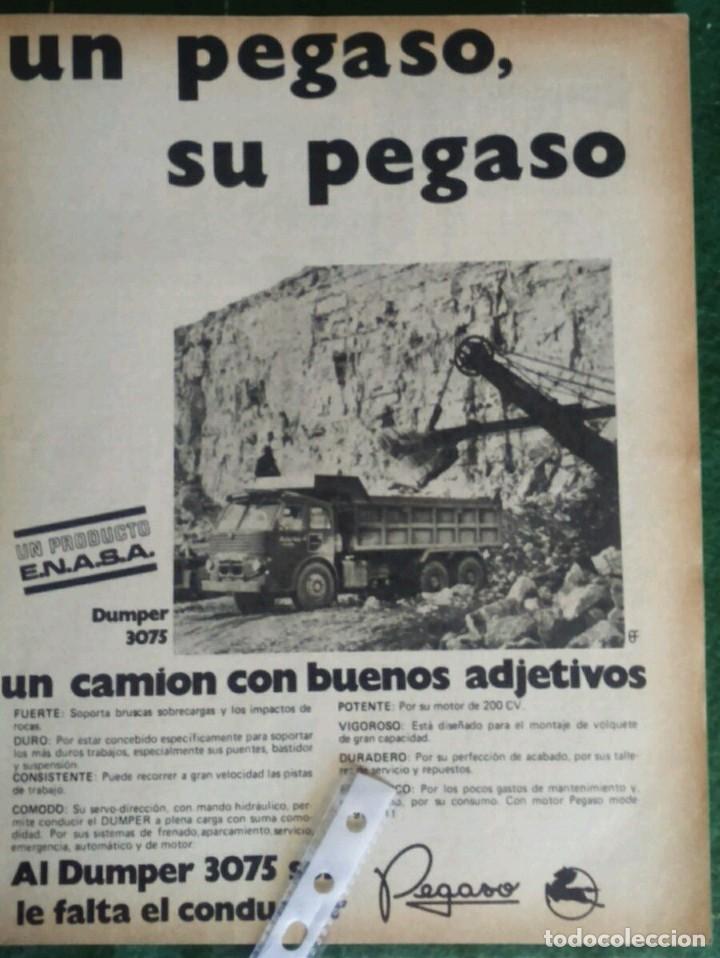 Coleccionismo: Publicidad camion truck Pegaso 3075 Cabezon