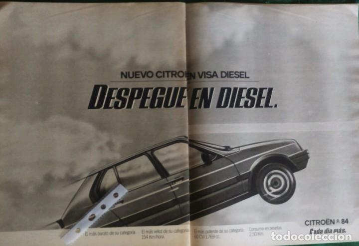 Coleccionismo: Publicidad automovil Citroen Visa de 1984