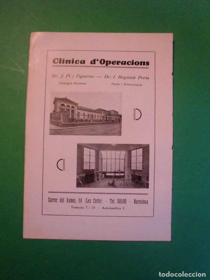 Collecting paper: CL&Iacute;NICA D'OPERACIONS DR. J. PI I FIGUERAS CIRUGIA DR. I. BOGUNY&Agrave; PARTS - CL&Iacute;NICA BARTRINA - 1.935