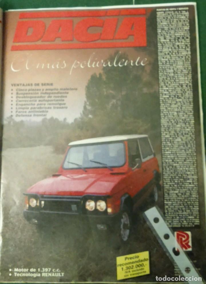 Sammeln: Publicidad automovil Dacia de 1989