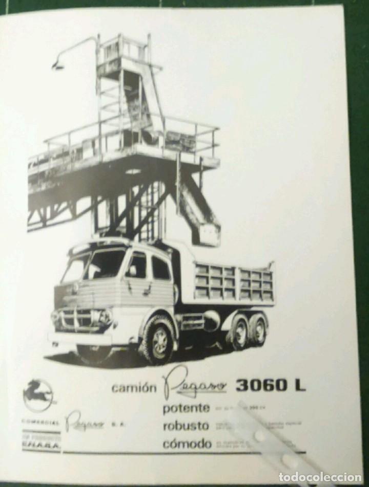Sammeln: Publicidad camion truck Pegaso 3060 Cabezon