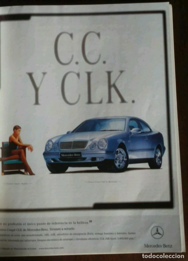 Coleccionismo: Publicidad automovil Mercedes-Benz CLK de 1997