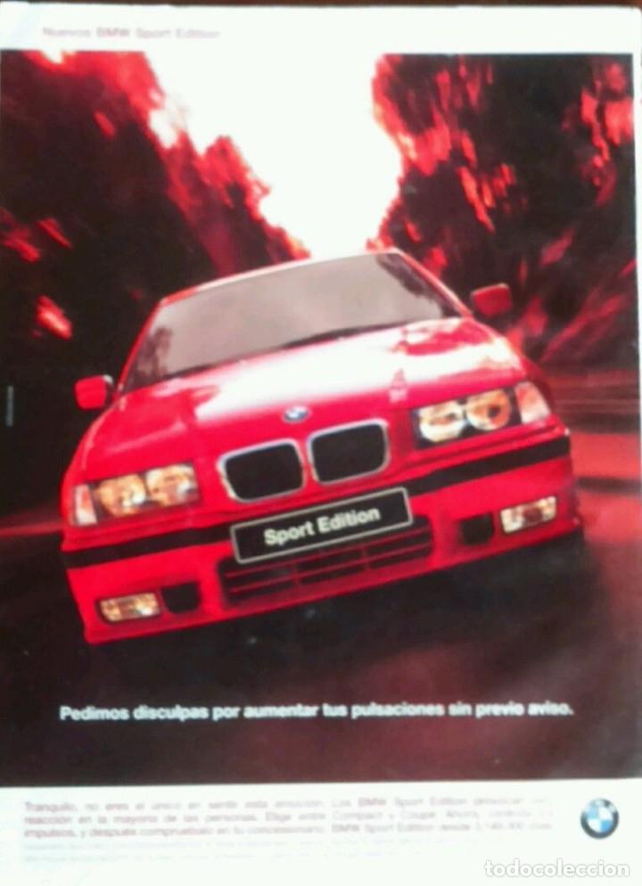 Coleccionismo: Publicidad automovil Bmw Sport Edition de 1998
