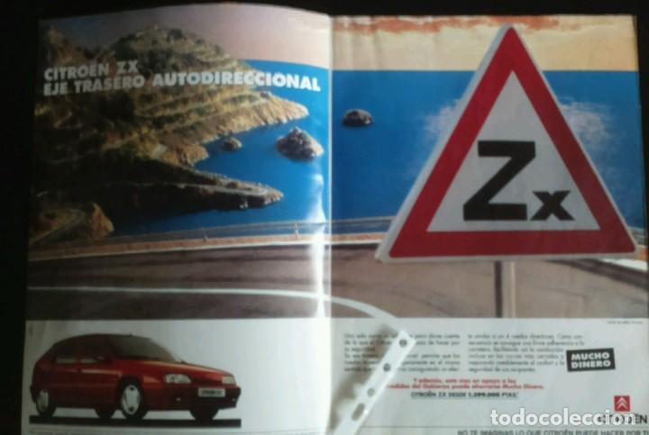 Coleccionismo: Publicidad automovil Citroen ZX de 1994