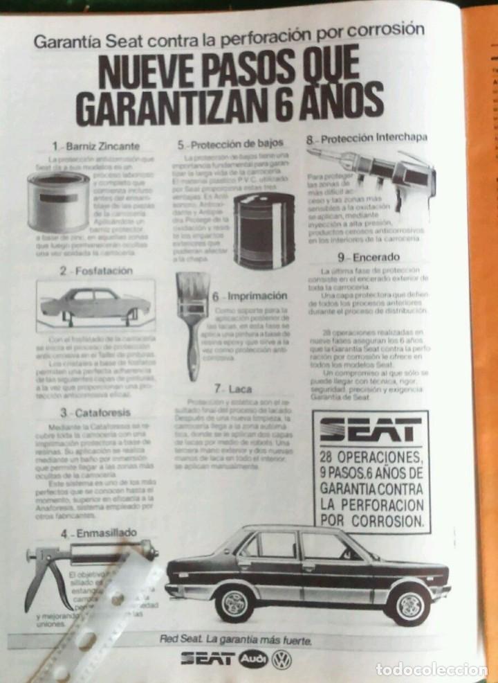 Coleccionismo: Publicidad automovil Seat de 1983