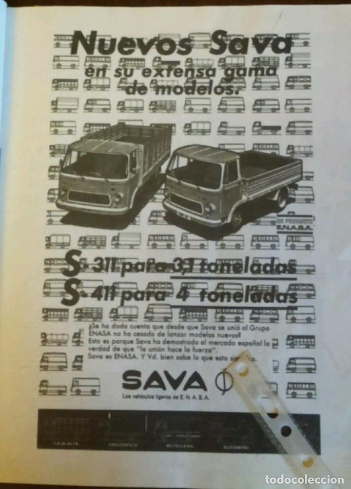 Coleccionismo: Publicidad camion truck Sava S 311 y S 411 de 1970
