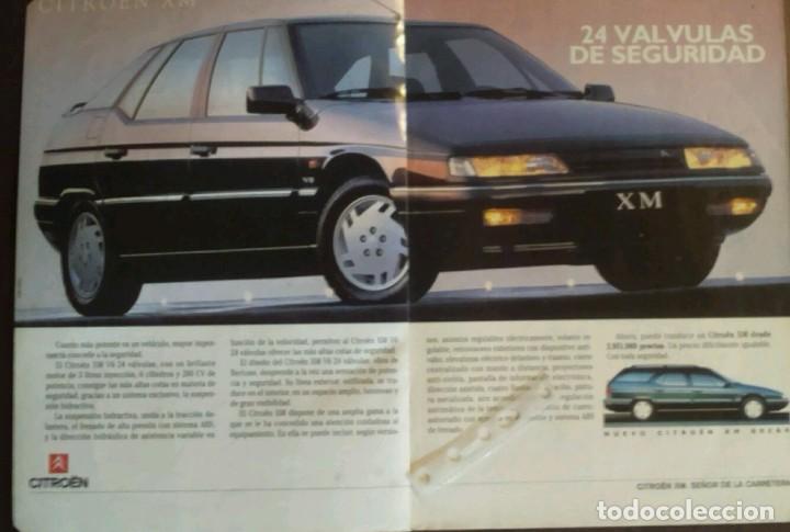Coleccionismo: Publicidad automovil Citroen XM de 1992