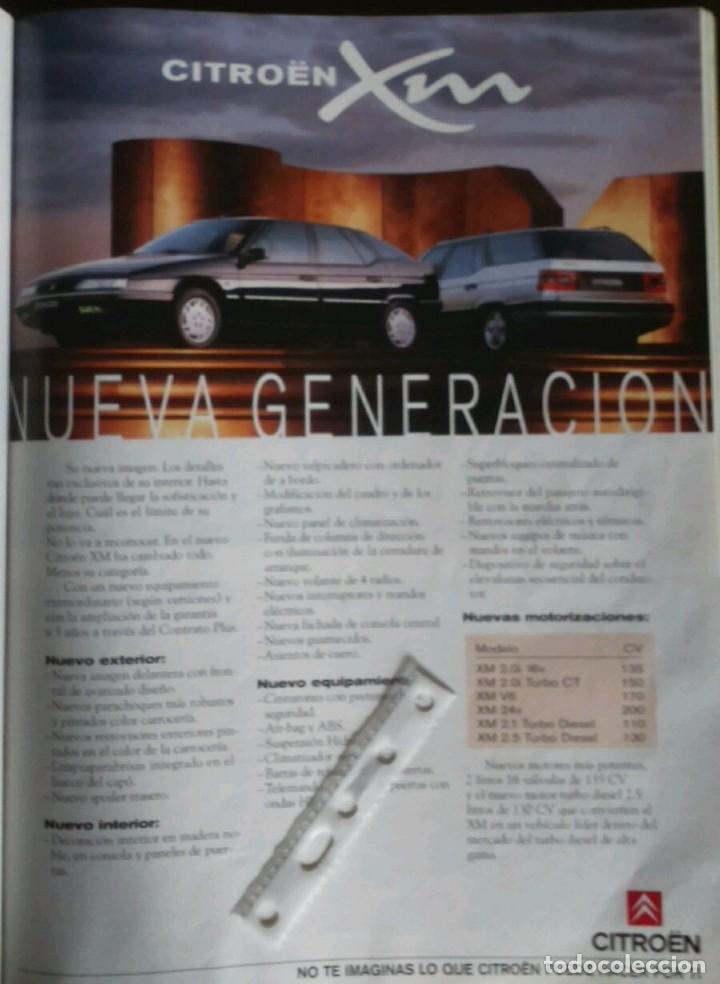 Coleccionismo: Publicidad automovil Citroen XM de 1994
