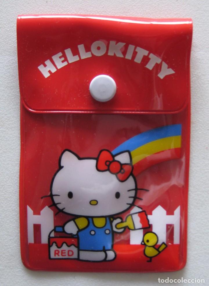 Coleccionismo: Bolsa, bolsita de Hello Kitty, pl&aacute;stico, funda a&ntilde;os 80, NUEVA