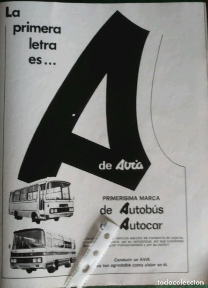 Coleccionismo: Publicidad camion truck Avia de 1978