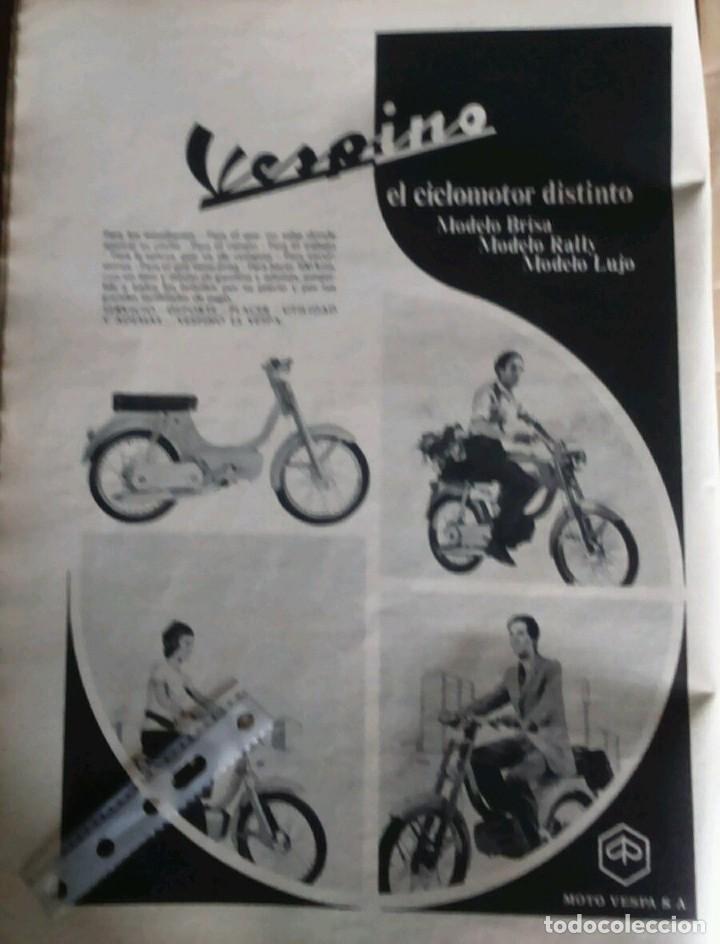 Coleccionismo: Publicidad Moto ciclomotor Vespino de Vespa de 1971