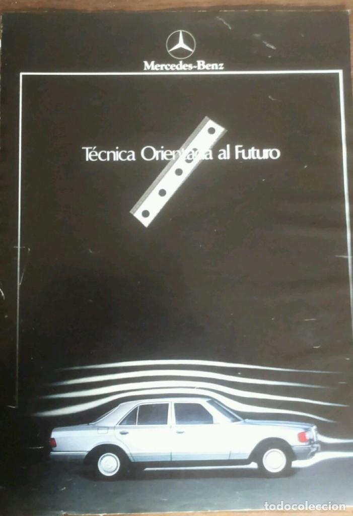 Coleccionismo: Publicidad automovil Mercedes-Benz a&ntilde;os 80