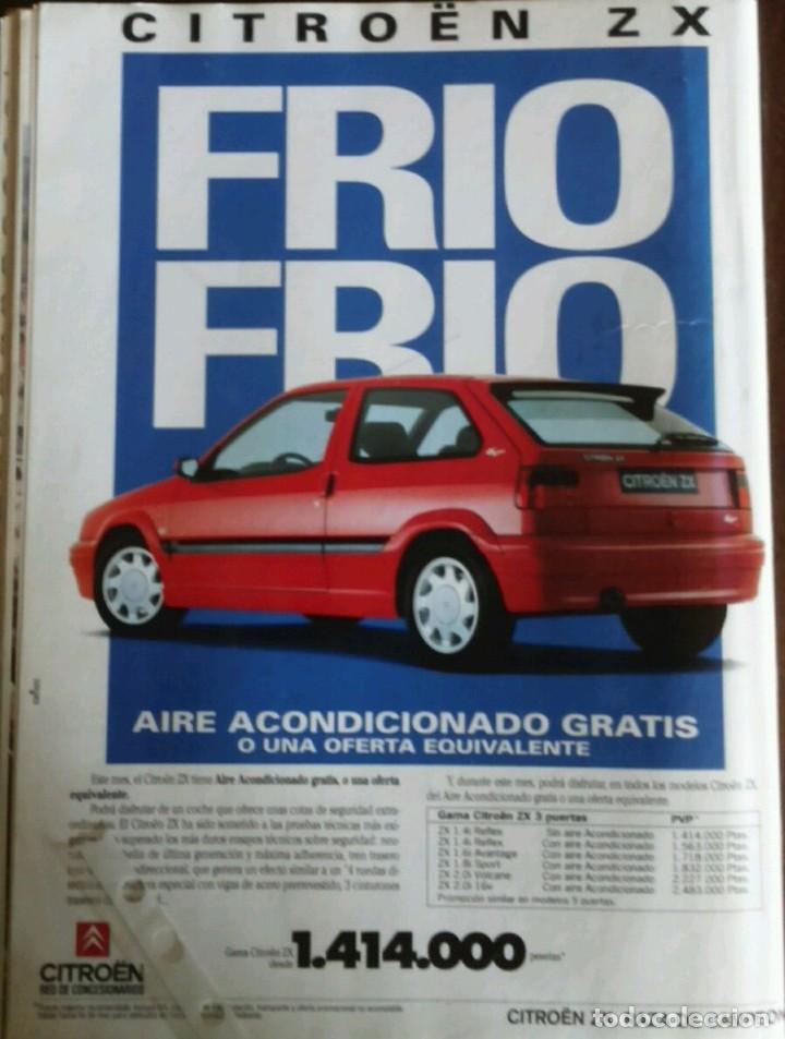 Coleccionismo: Publicidad automovil Citroen ZX de 1993