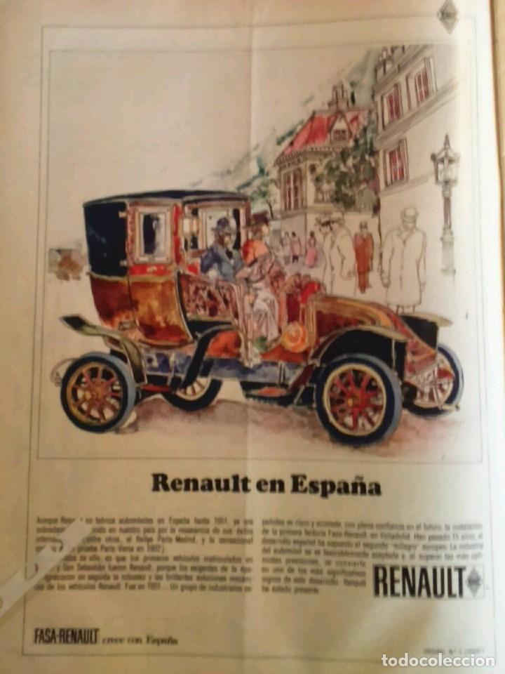 Coleccionismo: Publicidad automovil Renault de 1967