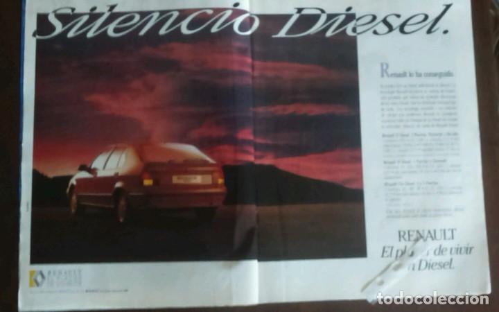 Coleccionismo: Publicidad automovil Renault 19 Di&eacute;sel de 1991