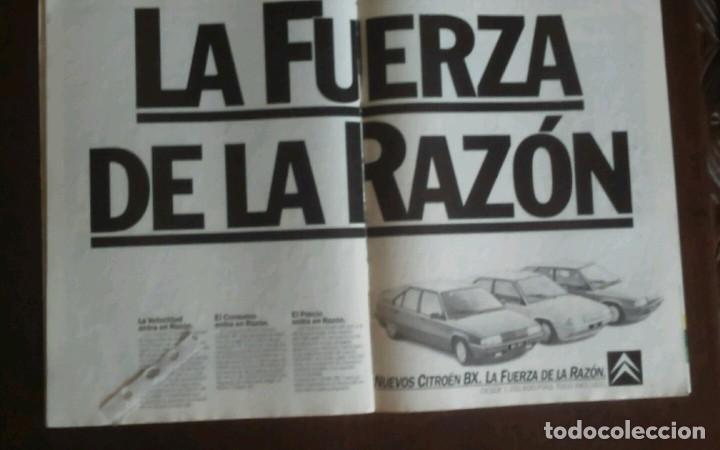 Coleccionismo: Publicidad automovil Citroen BX de 1986no
