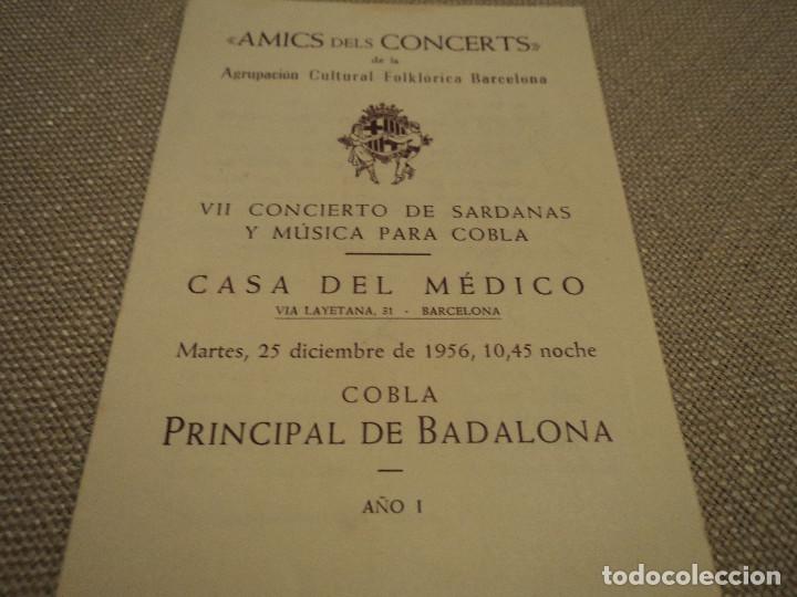 Collezionismo: agrupacion folklorica de barcelona casa del medico ros marba 1956