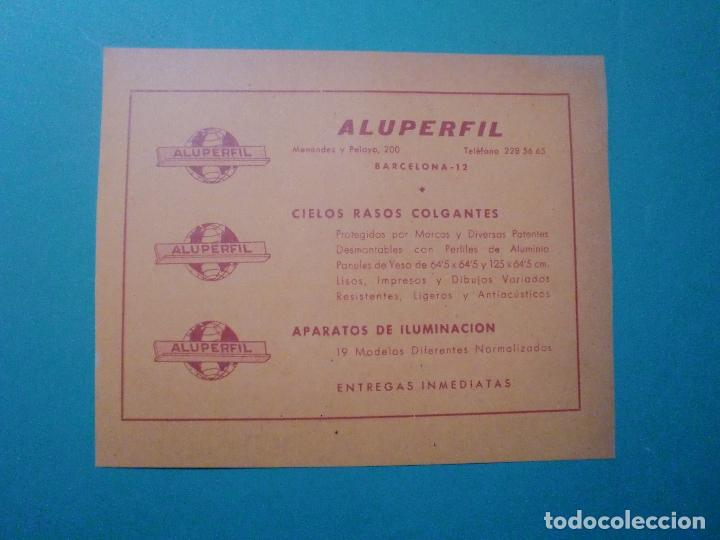 Coleccionismo: ALUPERFIL CIELOS RASOS COLGANTES APARATOS DE ILUMINACION - BARCELONA - 1.967