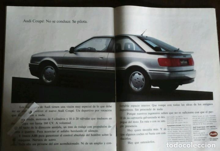 Coleccionismo: Publicidad automovil Audi Coupe de 1990