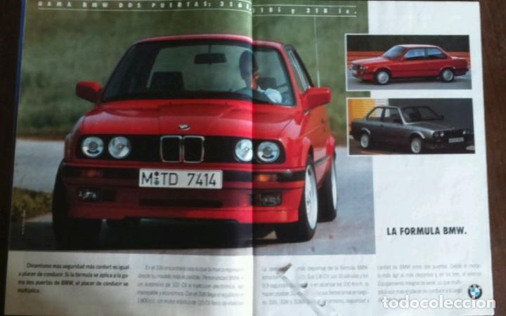 Coleccionismo: Publicidad automovil Bmw 316 y 318 de 1990