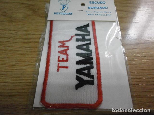 Coleccionismo: PARCHE BORDADO YAMAHA PARCHE-61,4