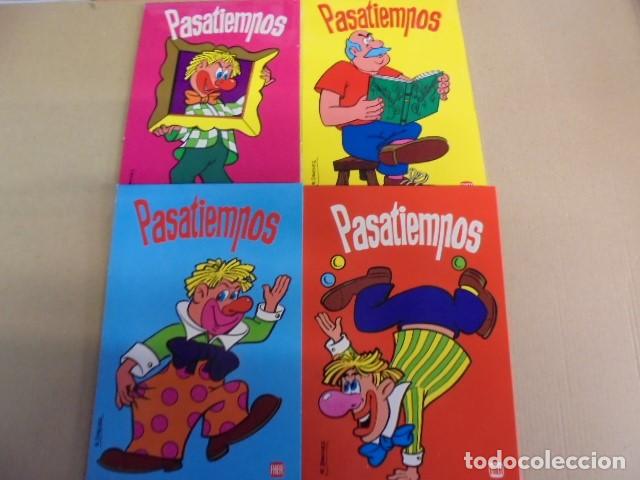 Coleccionismo: LOTE PASATIEMPOS FHER - DEL 1 AL 4 - TOTALMENTE NUEVOS A ESTRENAR - A&Ntilde;O 1983