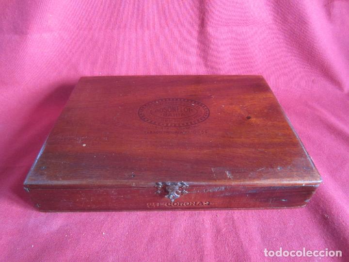 Coleccionismo: ANTIGUA CAJA DE TABACO - ROSONFLOR - Foto 1