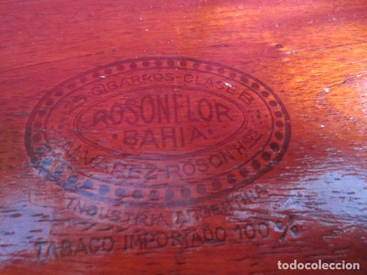 Coleccionismo: ANTIGUA CAJA DE TABACO - ROSONFLOR - Foto 2