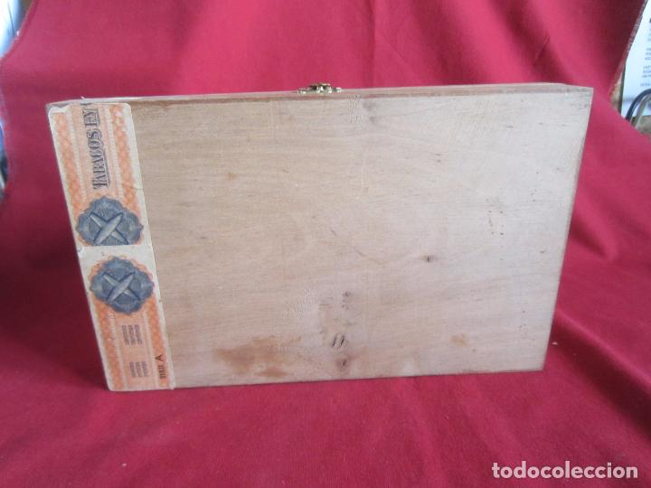 Coleccionismo: ANTIGUA CAJA DE TABACO - LA DALIA - Foto 7