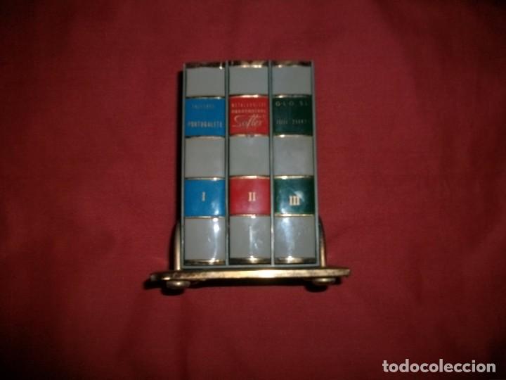 Coleccionismo: CIGARRERA, TABAQUERA, PITILLERA EN FORMA DE LIBROS - Foto 1