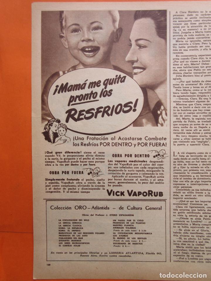 Coleccionismo: PUBLICIDAD 1948 - COLECCION MEDICINAS - VICK VAPORUB - ARGENTINA