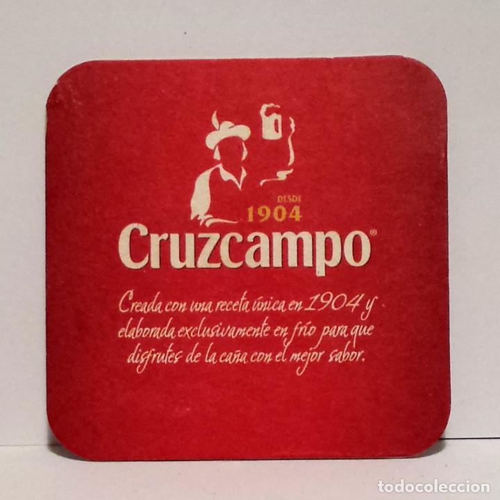 Coleccionismo: CERVEZA CRUZCAMPO - PORTAVASO ANTIGUO