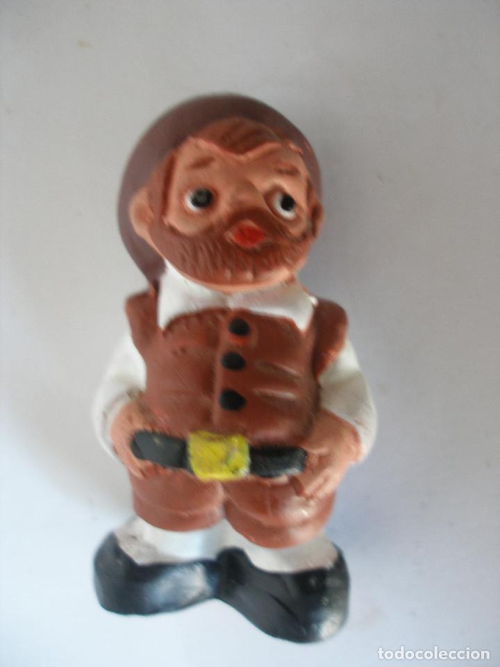 Sammeln: Sancho Panza figurita en barro Alborox a&ntilde;os 70 sin uso