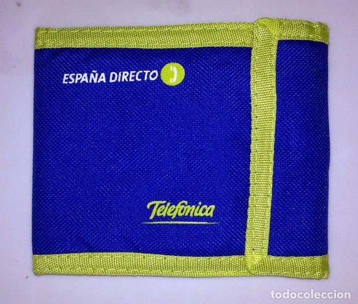 Coleccionismo: Antiguo monedero billetero publicitario de Telef&oacute;nica, nuevo, publicidad, billetera, tel&eacute;fono