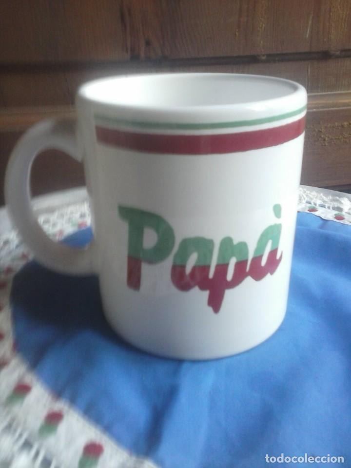 Coleccionismo: TAZA PAP&Aacute; - WAECHTERSBACH . - Foto 1