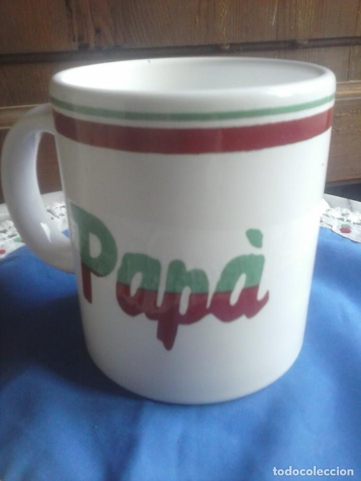 Coleccionismo: TAZA PAP&Aacute; - WAECHTERSBACH . - Foto 2