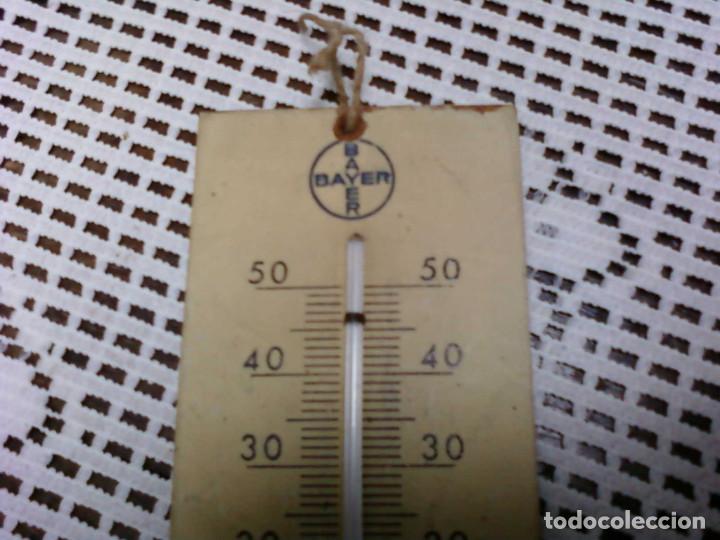Coleccionismo: TERM&Oacute;METRO INSTANTINA BAYER - Foto 3