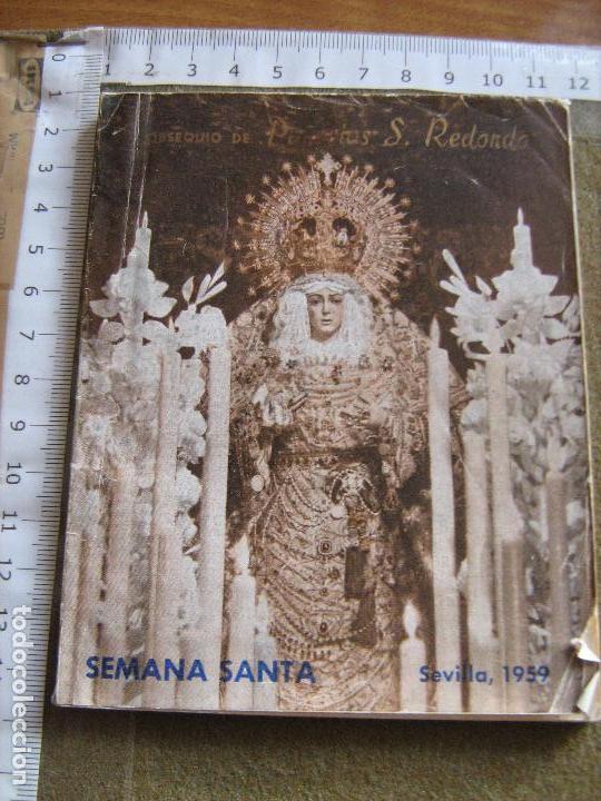 Coleccionismo: PROGRAMA DE SEMANA SANTA DE SEVILLA DE 1959 - GENTILEZA DE PA&Ntilde;ERIAS REDONDO