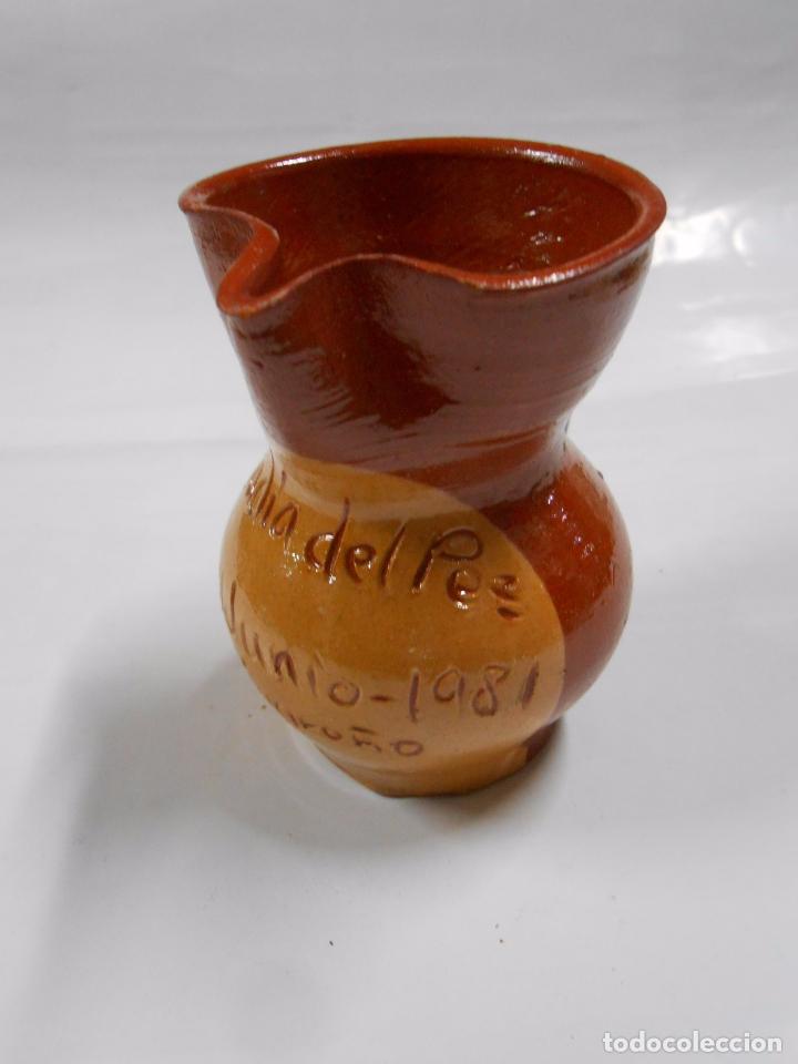 Coleccionismo: JARRITA DE SAN BERNABE. COFRADIA DEL PEZ. LOGRO&Ntilde;O. 11 JUNIO DE 1981. PB17