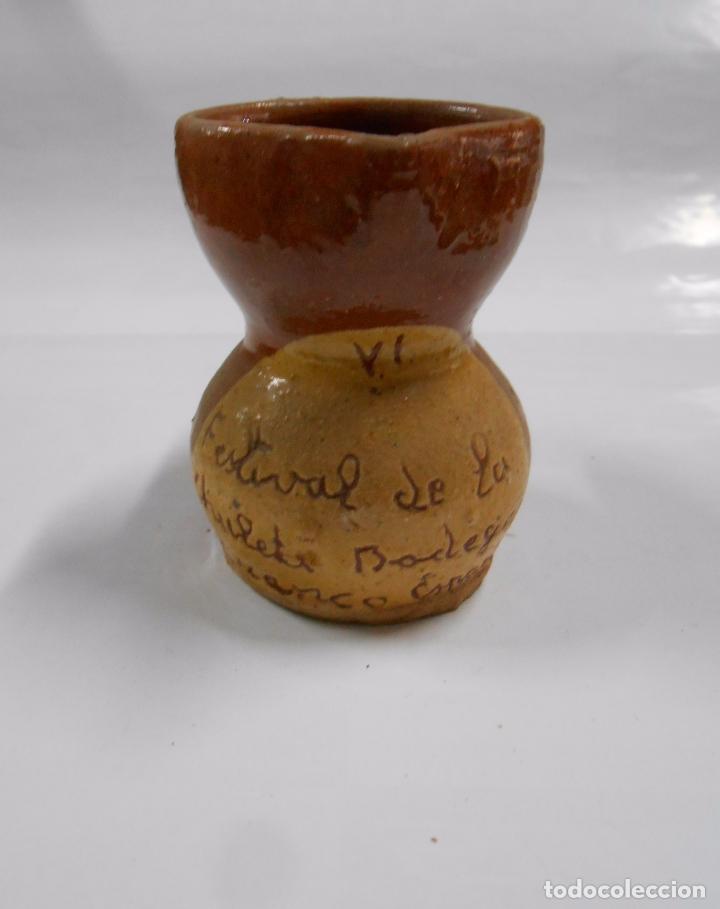 Coleccionismo: JARRITA DE CERAMICA VI FESTIVAL DE LA CHULETA. PB18
