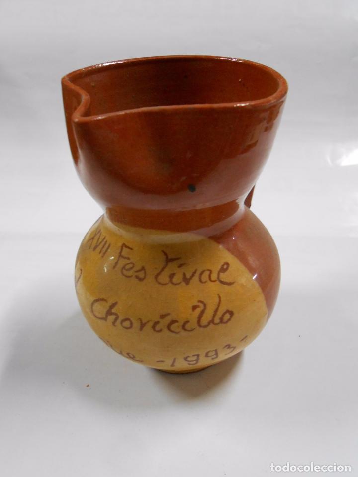 Coleccionismo: JARRITA DE CERAMICA XVII FESTIVAL DEL CHORICILLO 1993. PB18