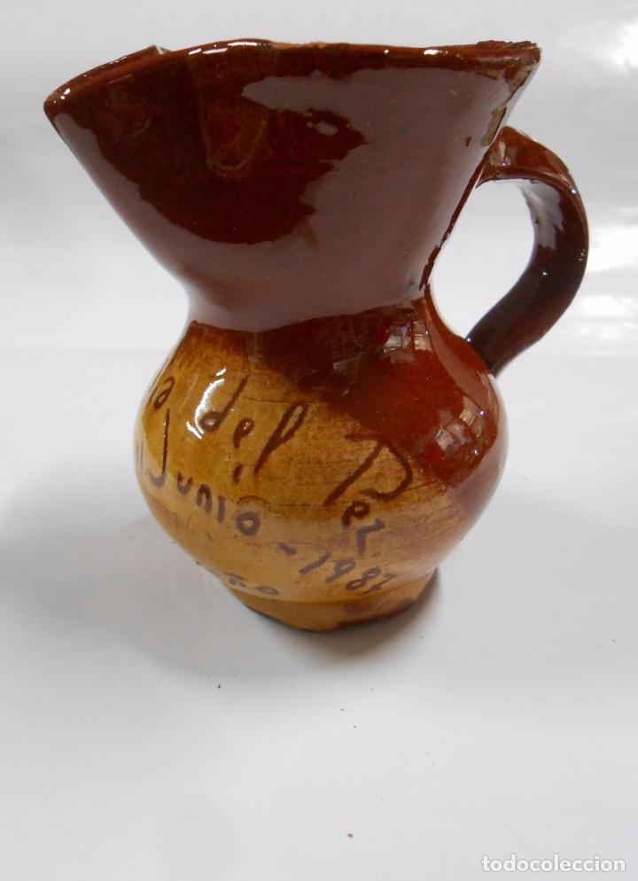 Collezionismo: JARRITA DE SAN BERNABE. COFRADIA DEL PEZ. LOGRO&Ntilde;O. 11 JUNIO DE 1987. PB18